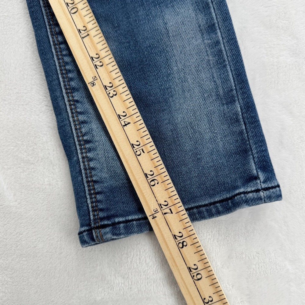 Boys 7 For All Mankind Slimmy Blue Slim Fit Jeans Size 14 - Picture 5 of 8